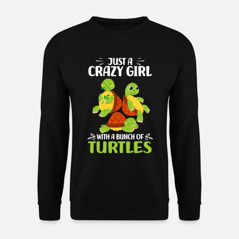 Turtle lover | Turtle Gifts - Unisex Sweatshirt - black