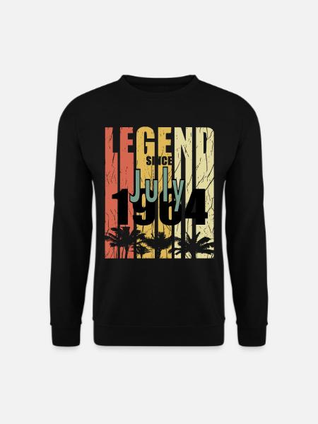 Juli 1964 geboren 58. Geburtstag - Unisex Pullover - Schwarz