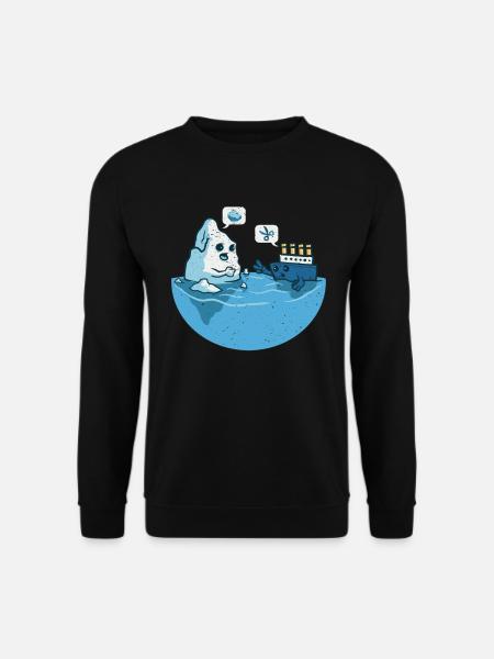 Ship Stone Ciseaux Papier Sarcastique - Sweat-shirt Unisexe - noir