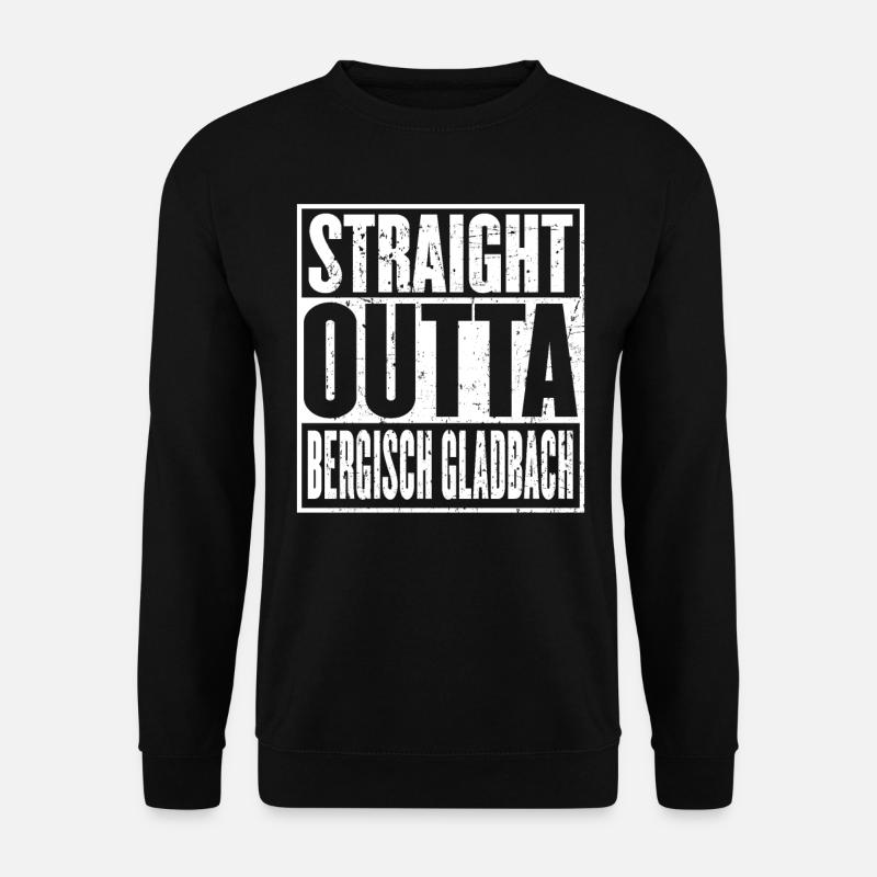 Straight Outta Bergisch - Unisex Sweatshirt - black