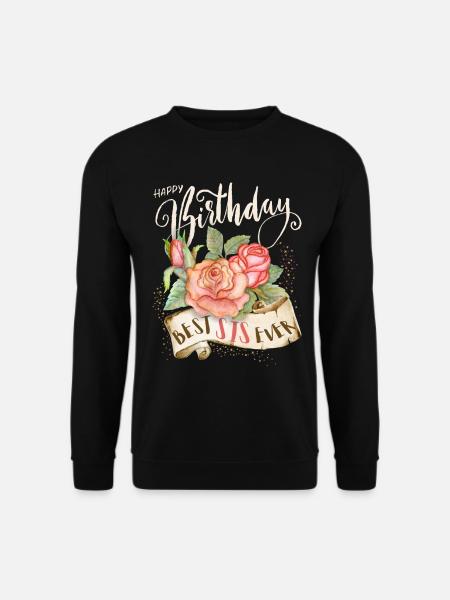 Gelukkige verjaardag, verjaardag Zus Zus - Uniseks sweater - zwart