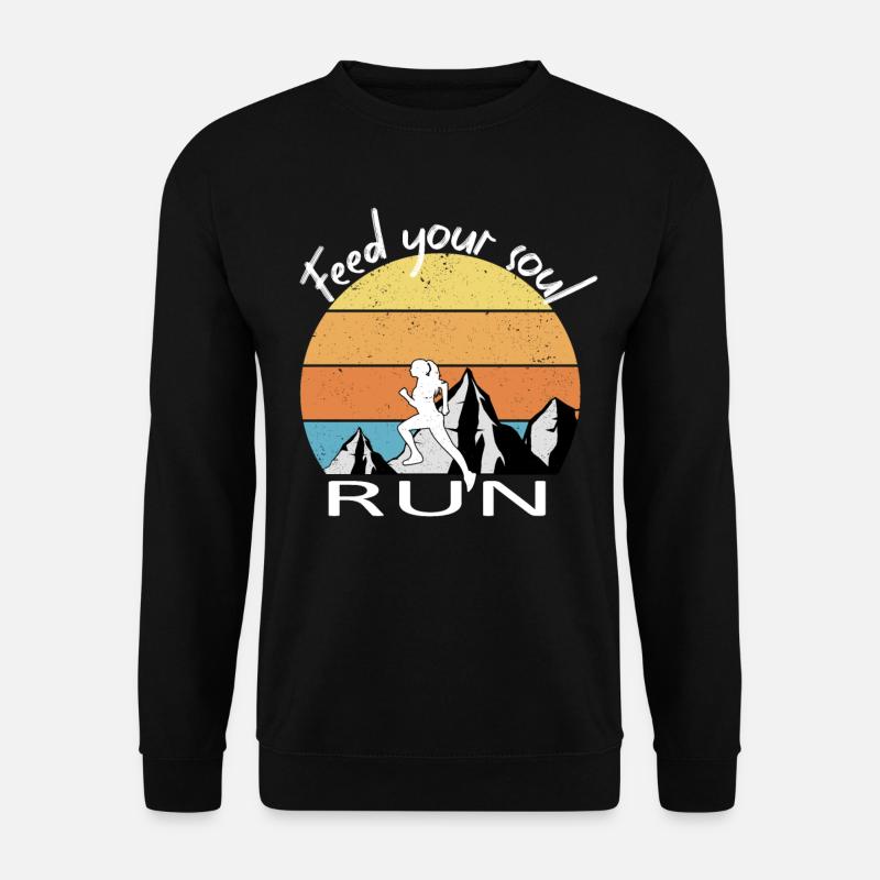 Trail Running - Unisex Sweatshirt - black