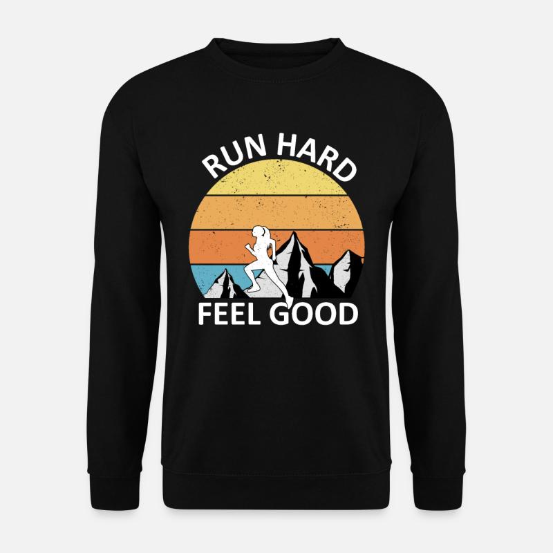 Trail Running - Unisex Sweatshirt - black