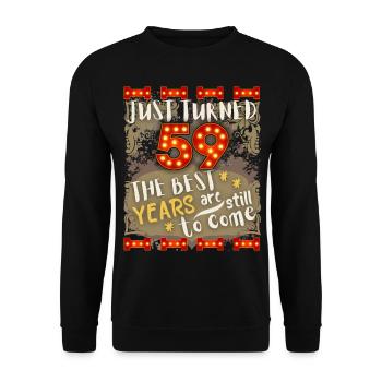 TS3031 4500x5400 1 - Unisex Sweatshirt - black - Front - Alina (178cm) & Michal (187cm)
