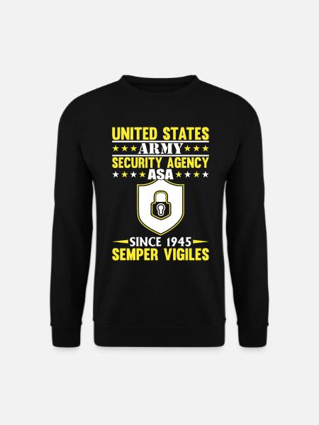 U.S. Army Security - Unisex Sweatshirt - black
