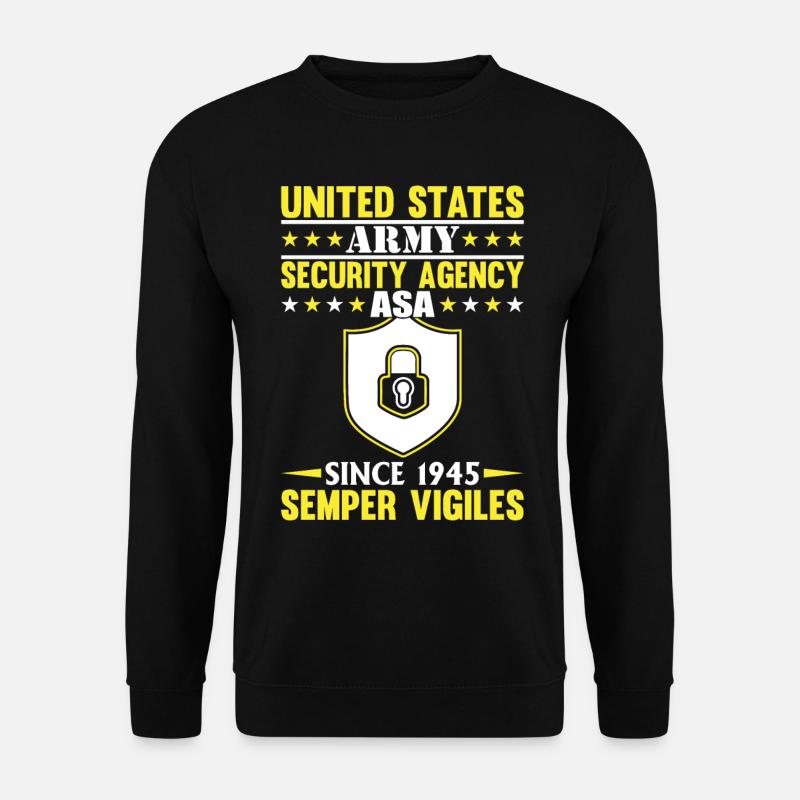 US Army Security - Unisex Pullover - Schwarz
