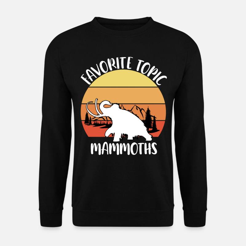 Mammoth - Unisex Sweatshirt - black