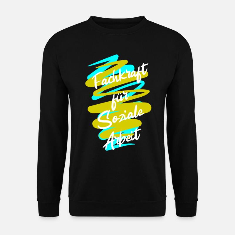 Soziale Arbeit - Unisex Pullover - Schwarz