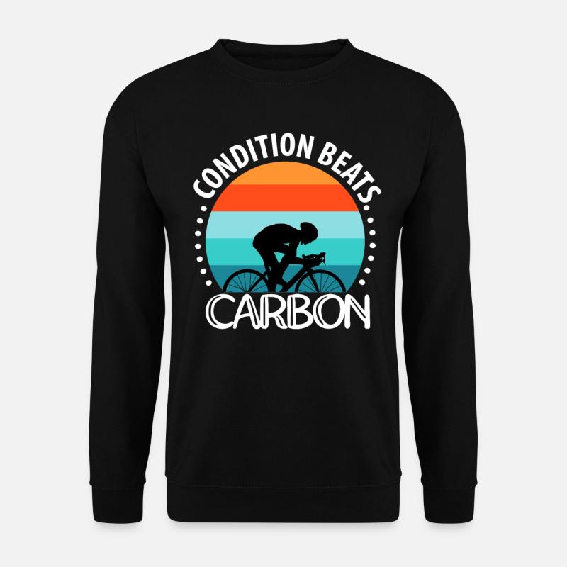 Condition beats carbon - Unisex Sweatshirt - black