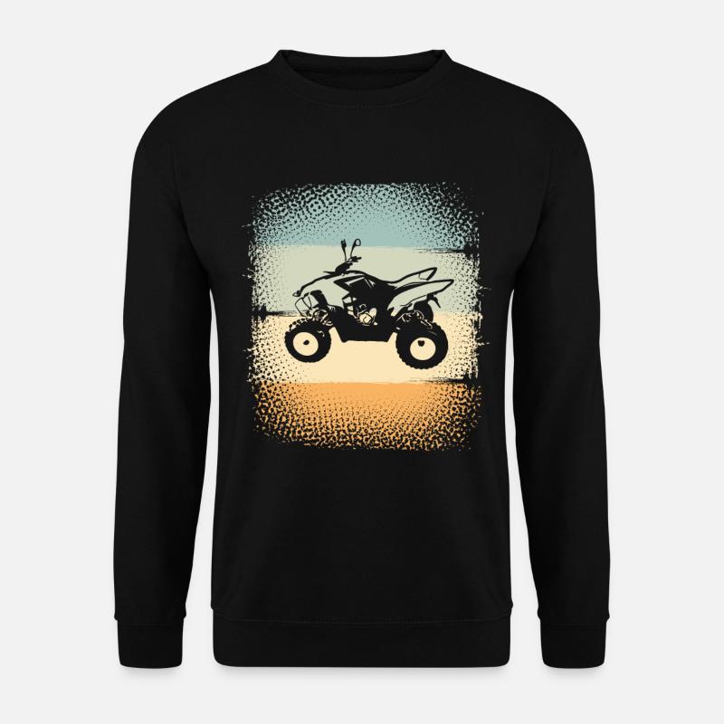 Quad ATV Offroad Quadfahrer - Unisex Pullover - Schwarz