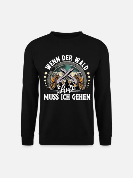 Holzfäller - Unisex Pullover - Schwarz