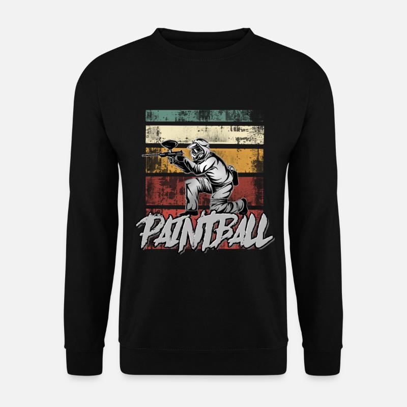 Paintball - Unisex Pullover - Schwarz