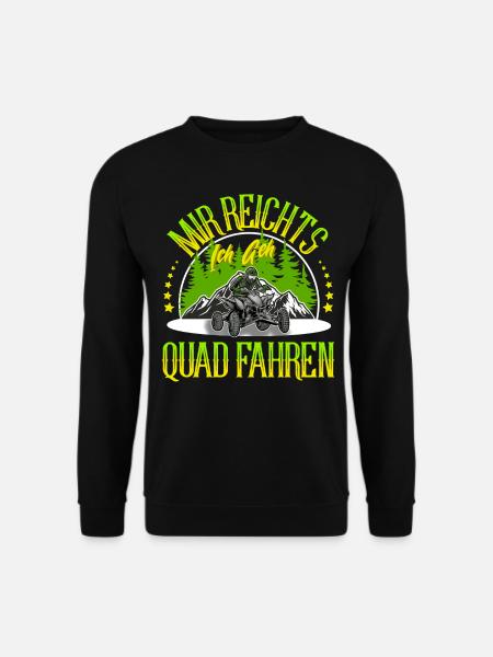 Quad ATV Offroad Quadfahrer - Unisex Pullover - Schwarz