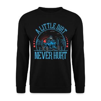 Quad ATV Offroad Quad Riders - Sweat-shirt Unisexe - noir - Devant - Alina (178cm) & Michal (187cm)