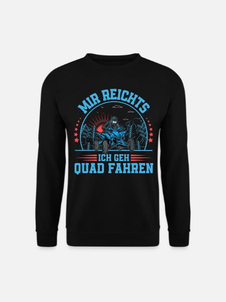 Quad ATV Offroad Quadfahrer - Unisex Pullover - Schwarz