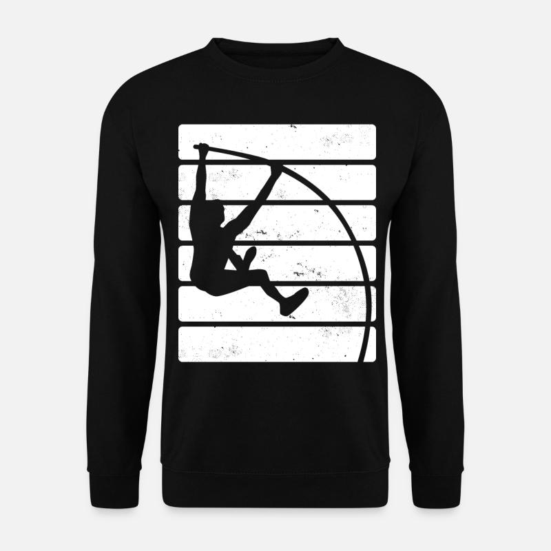 Stabhochspringer - Unisex Pullover - Schwarz