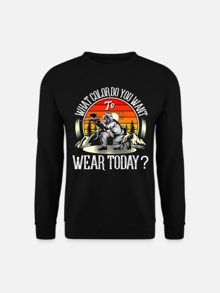 Paintball - Unisex Sweatshirt - black