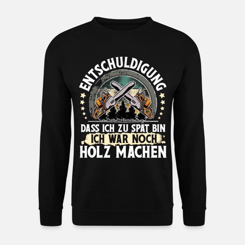 Holzfäller - Unisex Pullover - Schwarz