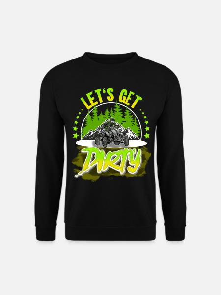 Quad ATV Offroad Quadfahrer - Unisex Pullover - Schwarz