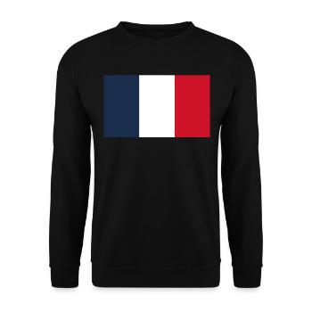 Drapeau officiel de Mayotte Maorais Country Pride - Sweat-shirt Unisexe - noir - Devant - Alina (178cm) & Michal (187cm)