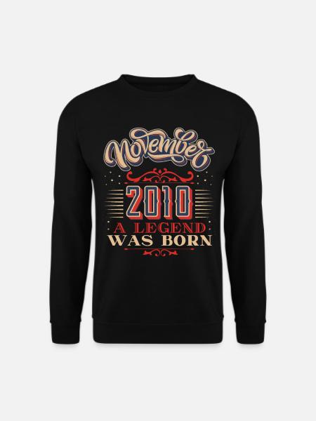 2010-Birthday, November-2010, 11-2010 - Unisex Sweatshirt - black