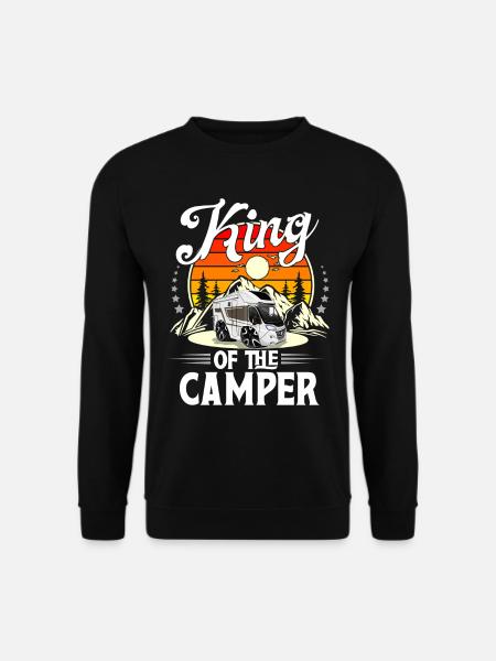 Camping Camper Campen - Unisex Sweatshirt - black