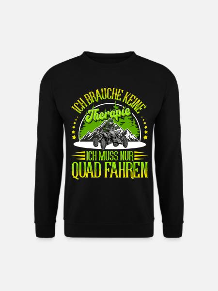 Quad ATV Offroad Quadfahrer - Unisex Pullover - Schwarz