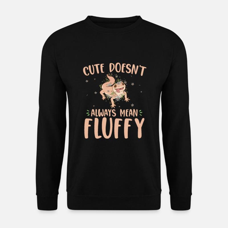 Gecko - Unisex Pullover - Schwarz