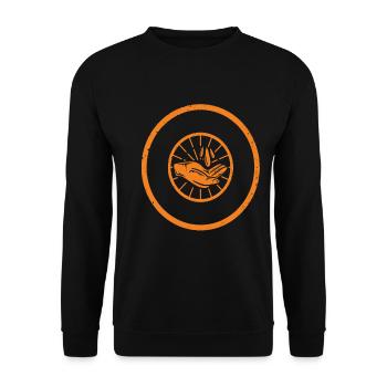 Wasser sparen Wassersparende - Unisex Pullover - Schwarz - Vorne - Alina (178cm) & Michal (187cm)