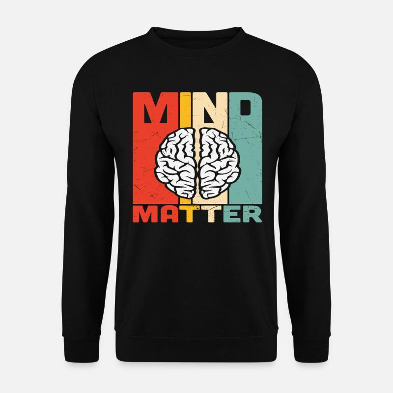 Mind Matter - Unisex Pullover - Schwarz