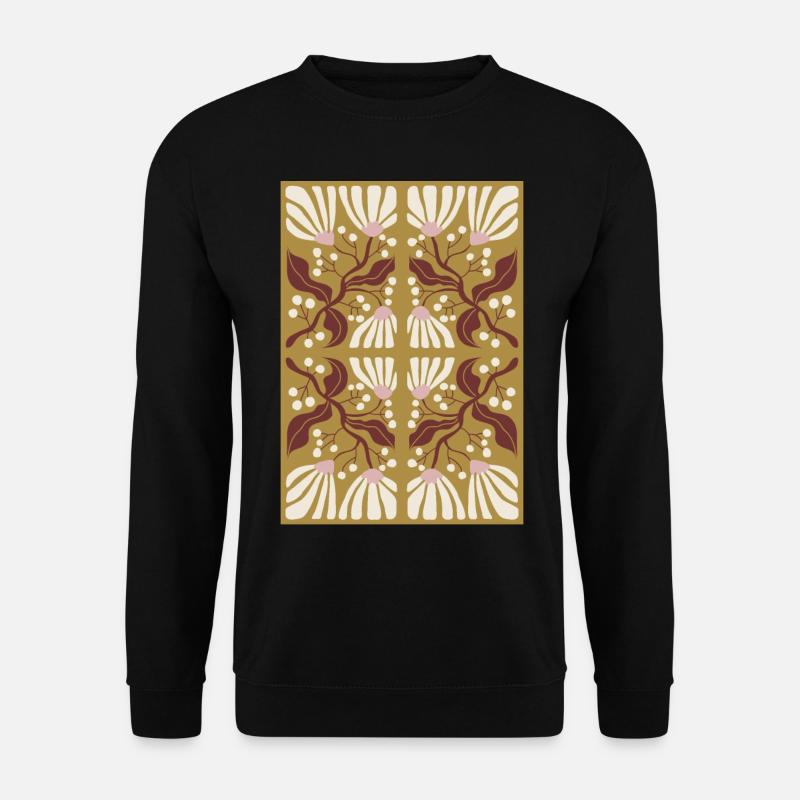 Jugendstil, Arts & Crafts, Aesthetic, Vintage-1900 - Unisex Pullover - Schwarz