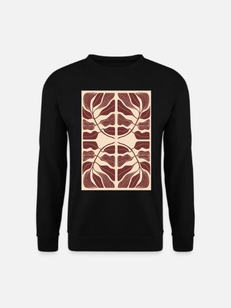 Jugendstil, Arts & Crafts, Aesthetic, Vintage-1900 - Unisex Pullover - Schwarz