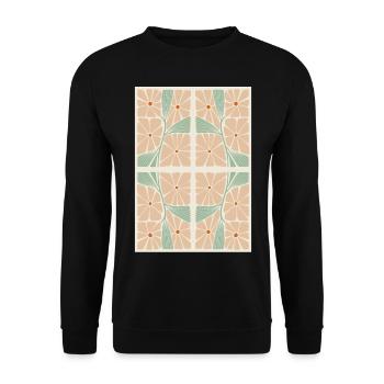 Art Nouveau, Arts & Crafts, Aesthetic, Vintage-1900 - Unisex Sweatshirt - black - Front - Alina (178cm) & Michal (187cm)