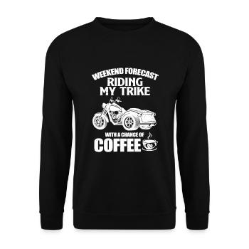 Café Trike - Sweat-shirt Unisexe - noir - Devant - Alina (178cm) & Michal (187cm)