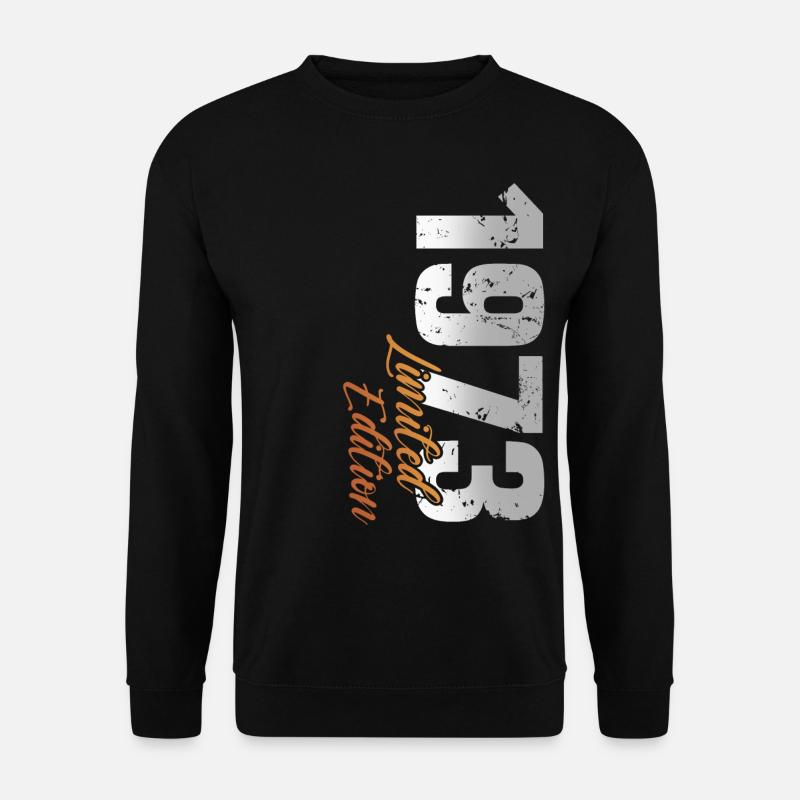 50. Geburtstag Jahrgang 1973. 50 Jahre - Unisex Pullover - Schwarz