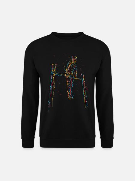 Muscle Up Calesthenics - Sweat-shirt Unisexe - noir