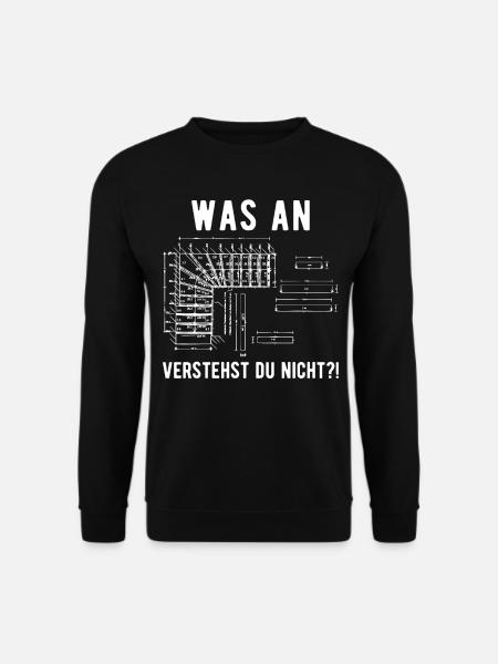 Treppenbauer Treppenbau Schreiner Tischler - Unisex Pullover - Schwarz