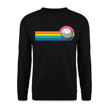 Volleyball - Unisex Pullover - Schwarz - Vorne - Alina (178cm) & Michal (187cm)