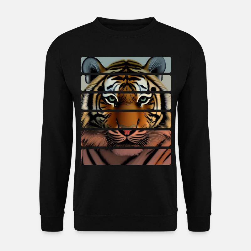 Tiger - Unisex Pullover - Schwarz