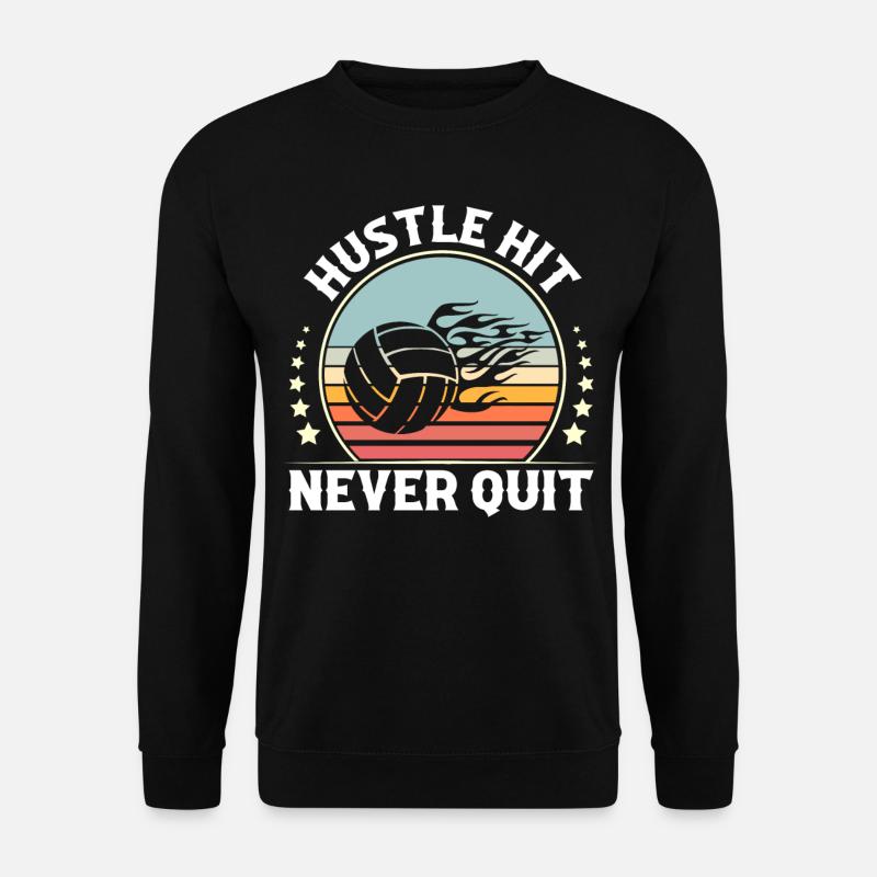 Volleyball - Unisex Sweatshirt - black