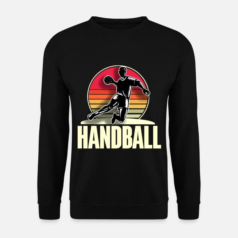 Handball Handballer - Unisex Pullover - Schwarz