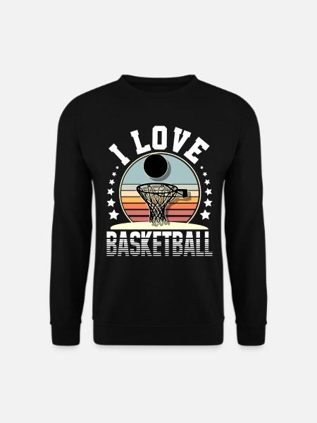 Basketball Basketballer - Unisex Pullover - Schwarz