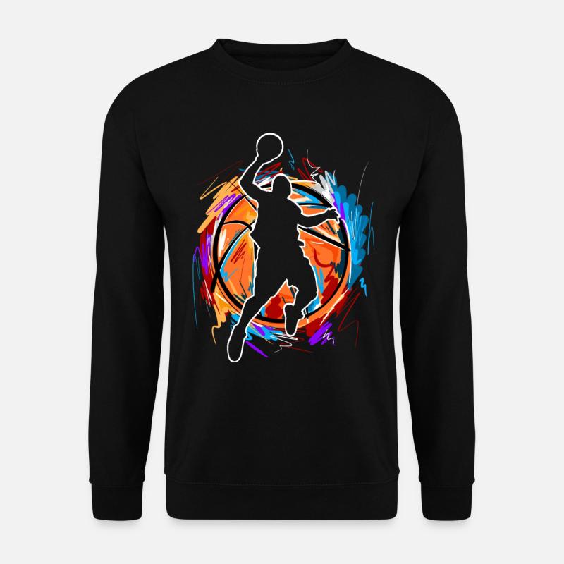 Basketballer Basketball - Unisex Pullover - Schwarz