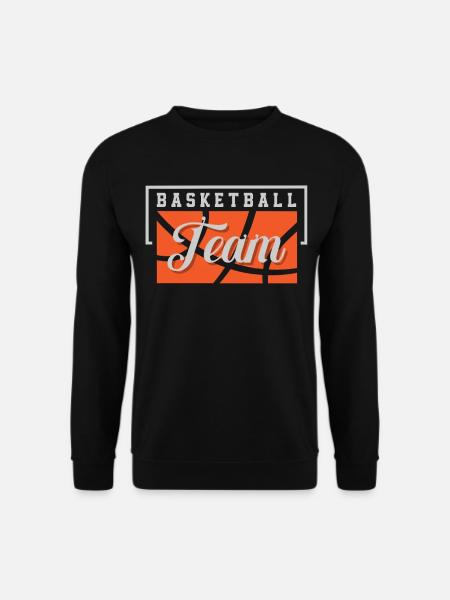 Équipe de basket-ball - Sweat-shirt Unisexe - noir