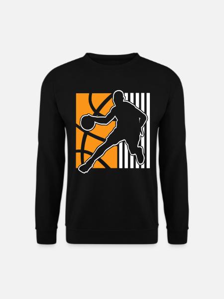 Basketball Basketballer - Unisex Pullover - Schwarz