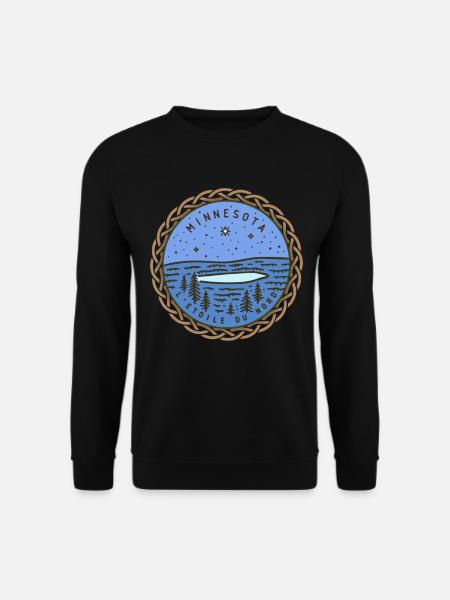 Minnesota, USA - Unisex Sweatshirt - black