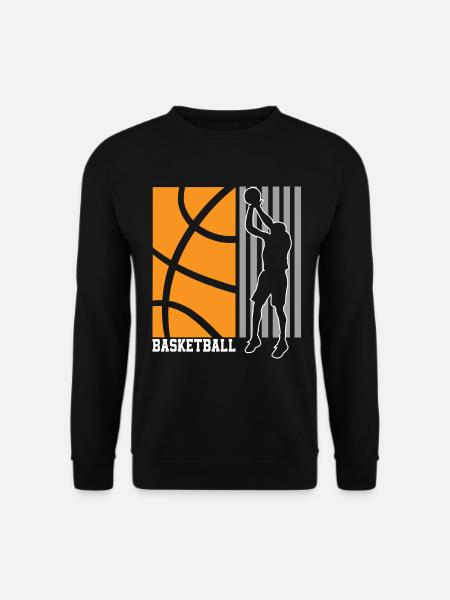 Basketball Basketballer - Unisex Pullover - Schwarz