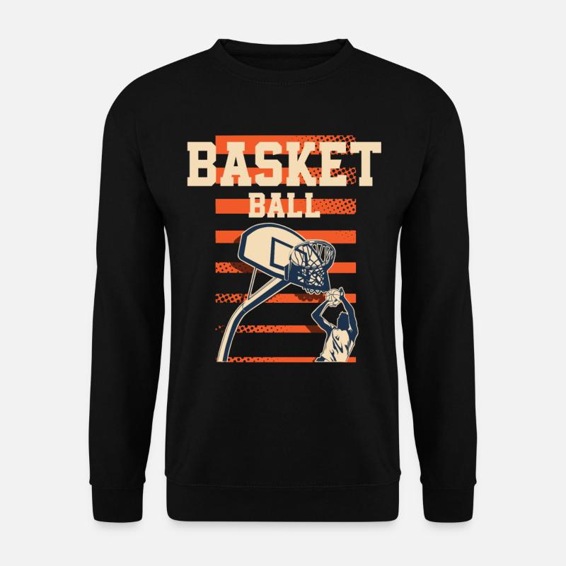 Joueurs de basket-ball - Sweat-shirt Unisexe - noir