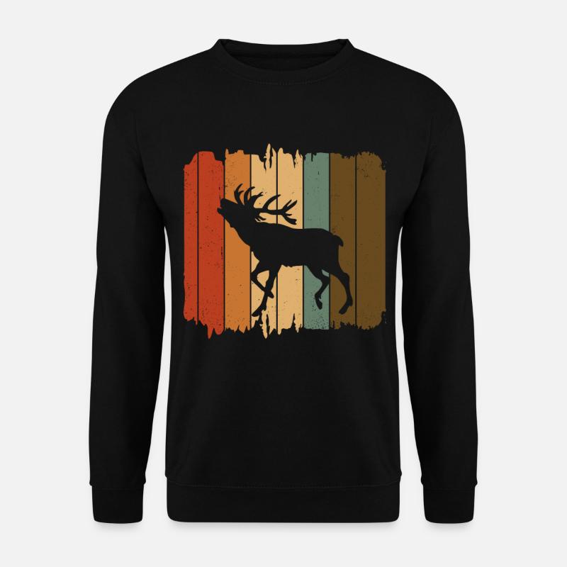 Deer - Unisex Sweatshirt - black