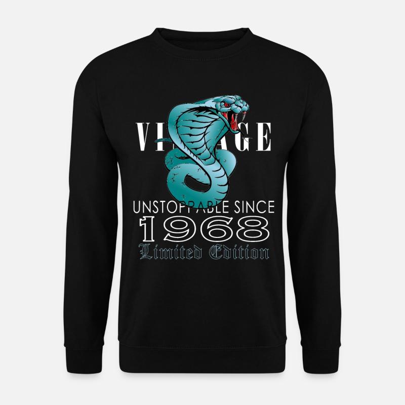Vintage 1968 Cobra 55 Jahre Limited Edition - Unisex Pullover - Schwarz